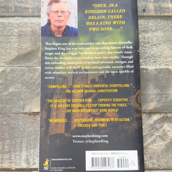 The Eyes of the Dragon: A Novel-By Stephen King 1987 Paperback - Picture 4 of 4